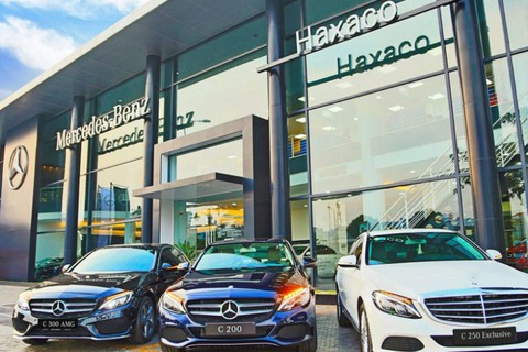 Haxaco là đại lý chiếm thị phần lớn nhất trong số 3 nhà phân phối ủy quyền của Mercedes-Benz Việt Nam.