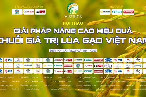 Sắp diễn ra hội thảo “Giải pháp nâng cao hiệu quả chuỗi giá trị lúa gạo Việt Nam”