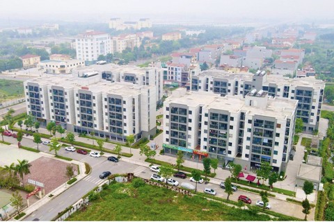 Nằm trong mục tiêu phát triển nhà ở năm 2024, TP. Hà Nội đã đăng ký với Bộ Xây dựng sẽ hoàn thành gần 1.200 căn hộ nhà ở xã hội. Ảnh minh họa.