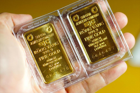 Giá vàng SJC tăng vọt lên 86,2 triệu đồng/lượng. Ảnh: Int