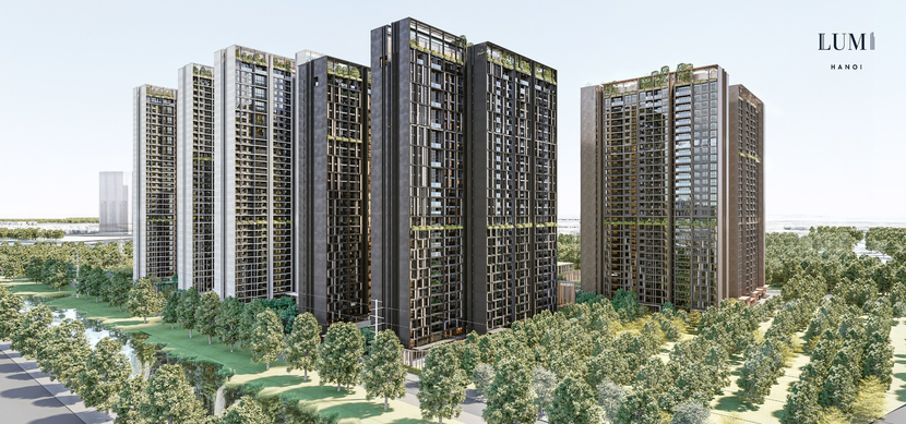 CapitaLand Development ra mắt dự án căn hộ cao cấp Lumi Hanoi, tọa lạc tại phía Tây của Hà Nội. 