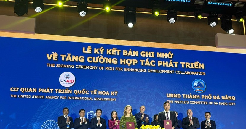 Hoa Kỳ và thành phố Đà Nẵng ký bản ghi nhớ về tăng cường hợp tác phát triển