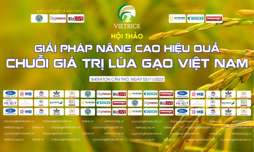 Sắp diễn ra hội thảo “Giải pháp nâng cao hiệu quả chuỗi giá trị lúa gạo Việt Nam”