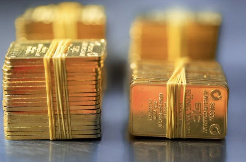 Giá vàng SJC đạt mức cao nhất mọi thời đại 85 triệu đồng/lượng. Ảnh: Int